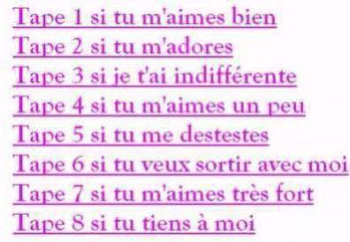 tu choisir quoi